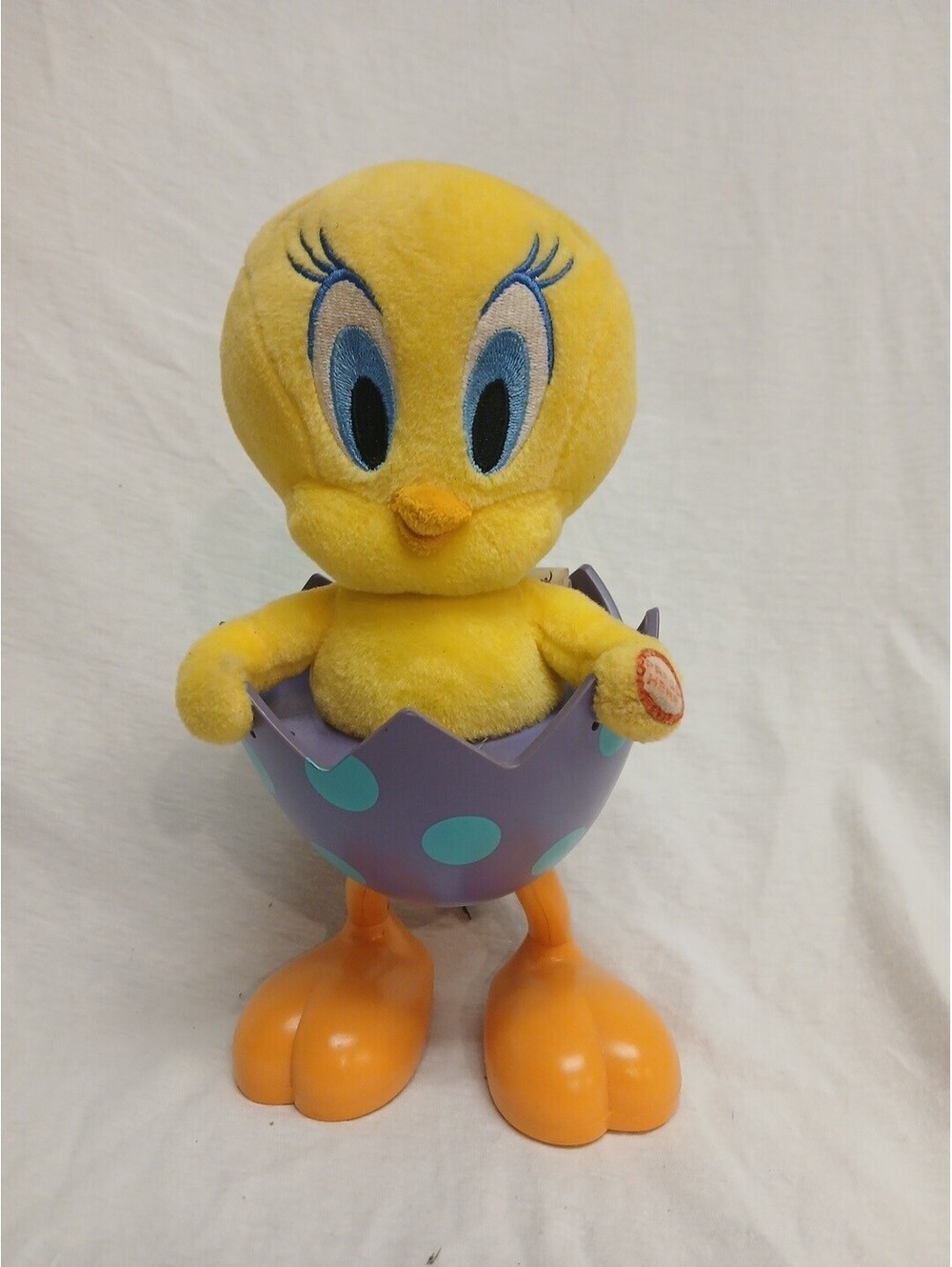 Hallmark Tip N Fall Tweety Bird Motion Talking Singing 2013 Easter, Works Great!